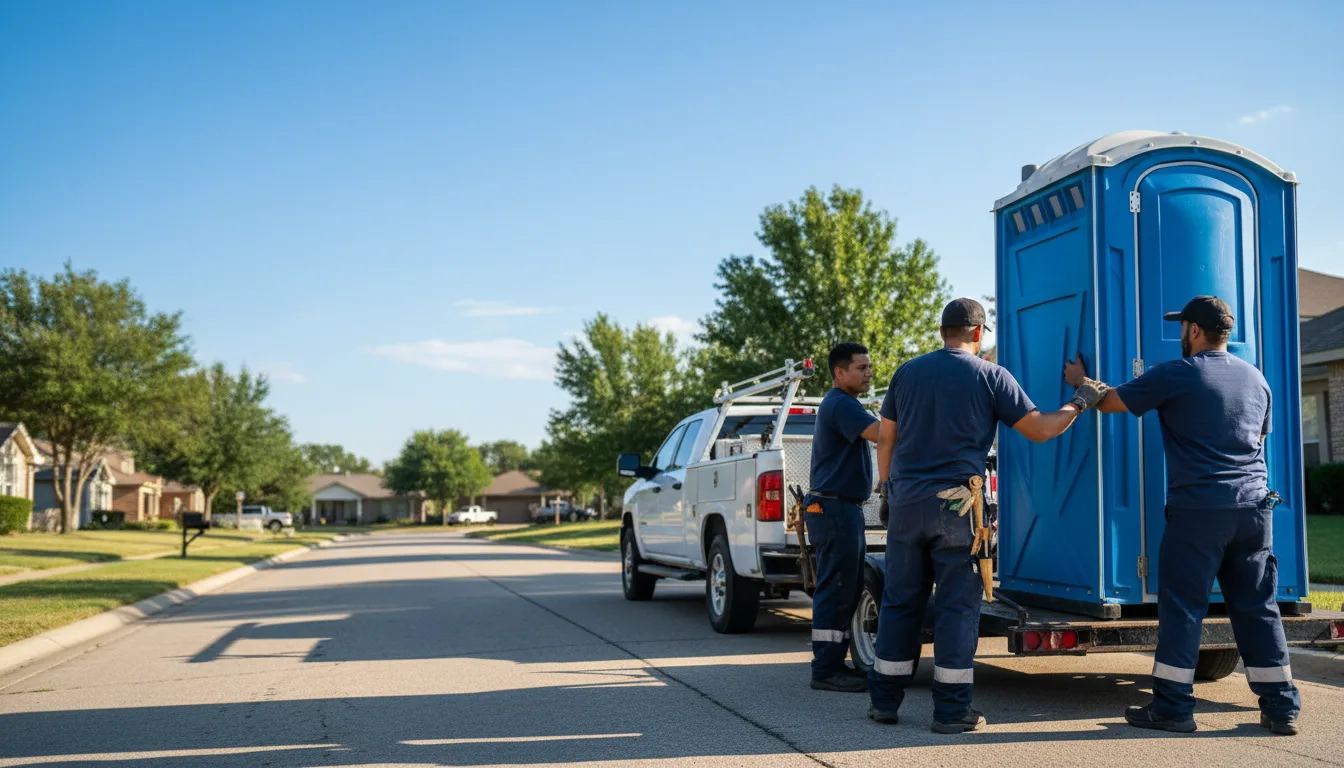 Portable Toilet Rental in Breaux Bridge, LA near me